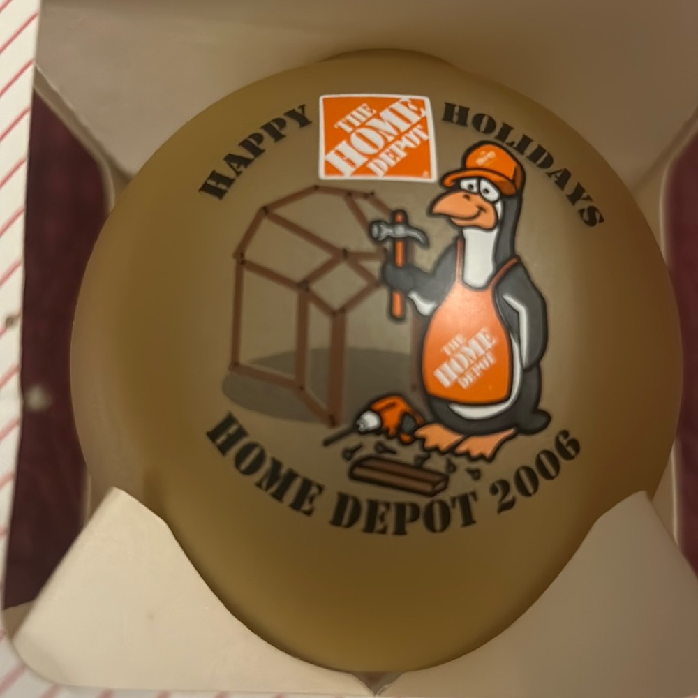 Home Depot 2006 ornament